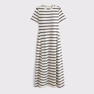 A&F striped maxi dress
